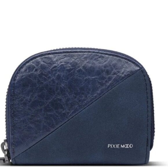 Pixie Mood Ida Vegan Leather Card Holder RFID Wallet Organizer Zip-Around Case - Picture 10 of 10